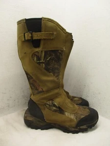 Cabelas Gortex Camo Hunting Boots Size 8 M Sty 813868 High Calf Boots Real Tree - Picture 1 of 11
