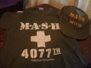 1983 M.A.S.H. 4077 Hat and t-shirt 20th Century Fox - Picture 1 of 5