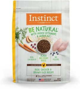 Instinct Be Natural Real Chicken & Brown Rice 25 Pound (Pack of 1),  - Picture 1 of 9