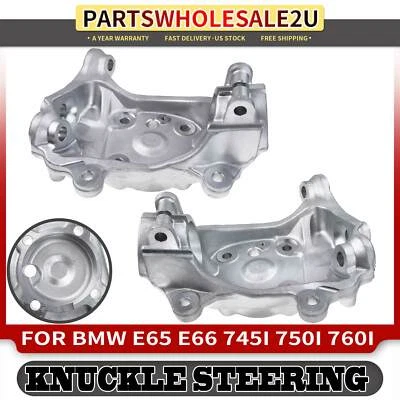 2x Nudillo de dirección delantero izquierdo y derecho para BMW 745i 745Li 750Li 760Li Alpina B7 Foto 1 de 4