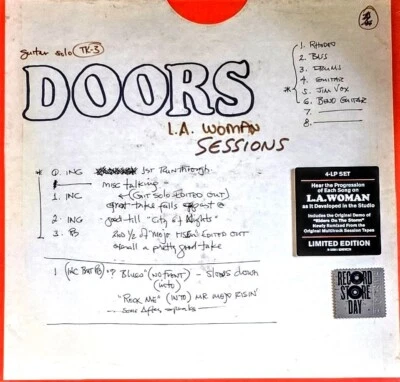DOORS L.A. WOMAN SESSIONS - VINYL 4-LP BOXED SET " NEW, SEALED " - Image 1 of 2