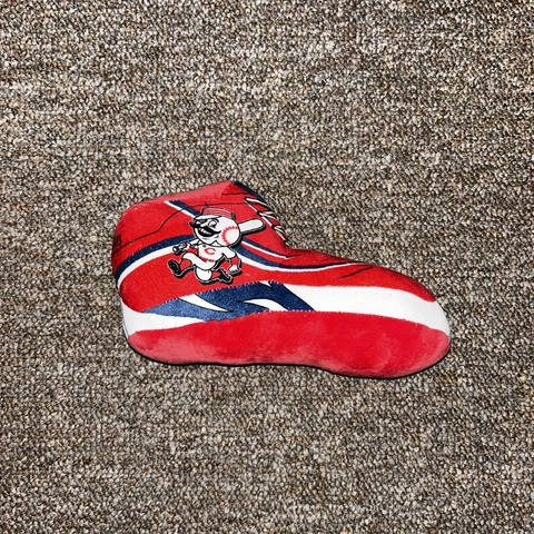 Rally Men Cincinnati Reds MLB Merchandise Plush Baseball Shoe Cover