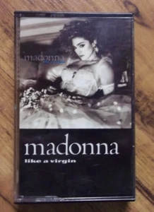 Madonna Like a Virgin Album Cassette Tape 1984 Vintage - Picture 1 of 6