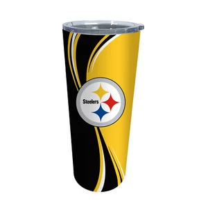 Pittsburgh Steelers NFL Stainless Steel Twist Tumbler 20 oz - Picture 1 of 2