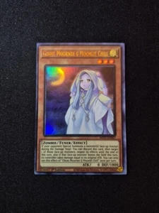 YuGiOh Ghost Mourner & Moonlit Chill MP21-EN061 1st Edition Ultra Rare Konami - Picture 1 of 2