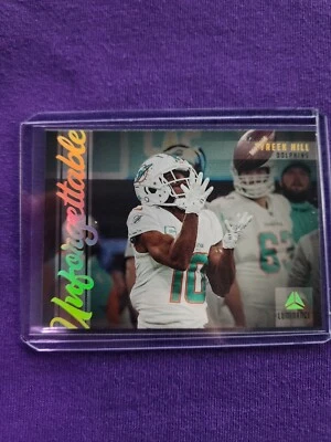 2023 Luminance Tyreek Hill Unforgettable #U-18 Insert SP Dolphins - Image 1 of 2
