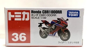 Takara Tomy / Tomica No.36 Honda CBR1000RR with Rider / 1:32 - Picture 1 of 3