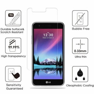 (1/2 Pks) Tempered Glass Screen Protector for LG K4 2017 Phoenix 3 - Bild 1 von 1