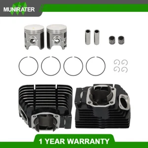 For Yamaha RD350 Cylinder Replacement Kit - Pistons Rings Wrist Pins 1973 - 1975 - Picture 1 of 14