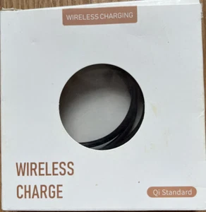 Black Wireless Charging Qi Standard. Condition New. - Picture 1 of 3