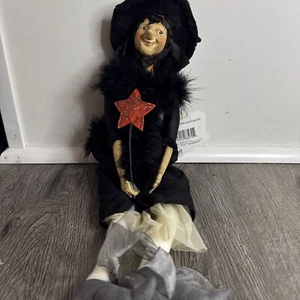 Muñeca Bruja Hallmark Halloween Hauntington Cassie 18" con Etiqueta Nueva con Etiquetas - Imagen 1 de 7