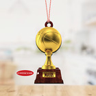 Basketball Trophy Car Ornament, Basketball Award Ornament, Basketball Ornament