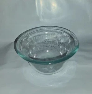 Vintage Feuerkönig Saphir Blau Philbe Glas Puddingbecher MCM - Bild 1 von 3