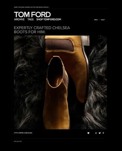 Best Dressed $2,150 w/Tax TOM FORD Lt. Tan Suede Boots, Incredible Colorway - Picture 1 of 22