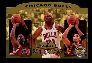 1996 Upper Deck MICHAEL JORDAN Bulls Limited Edition 70-Game Winners /7096 - Picture 1 of 2