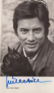 PIERRE BRICE Original Autogramm signierte Postkarte 70er Jahre - Bild 1 von 2