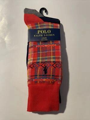 2 PARES POLO HOMBRE RALPH LAUREN MEZCLA ALGODÓN TALLA 10-13 HECHO EN ROJO COREA Foto 1 de 2