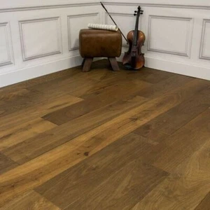Restposten 14,44qm Eiche Landhausdiele Click Parkett angeräuchert geölt 560,00€ - Bild 1 von 3