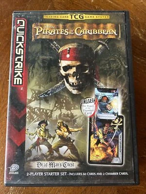 Disney Pirates of the Caribbean Card Game Quickstrike Dead Mans Chest Upper Deck - Image 1 of 4