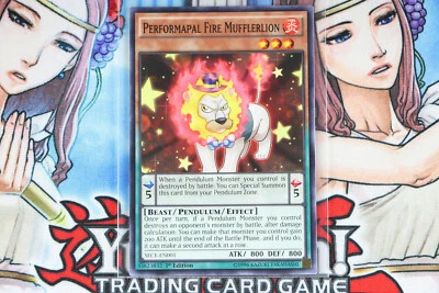 Yugioh Performapal Fire Mufflerlion SECE-EN001 1st Ed Common - Image 1 of 2