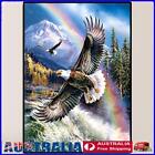 5D Full Drill Rhinestone Picture DIY Flying Eagle Diamond Painting Poster Decor 