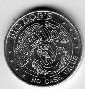 Las Vegas: Big Dog's Café & Casino NCV aluminio - Imagen 1 de 2