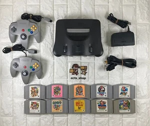 Nintendo 64 N64 Console 2 Controller Expansion Packs gemaes 10 Region Free #08JP - Picture 1 of 8