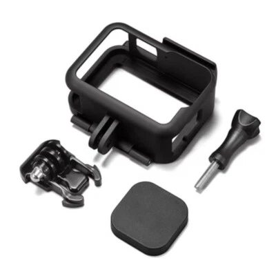 Funda rígida a prueba de golpes con marco de plástico negro para Gopro Hero 12/11/10/9 Foto 1 de 4