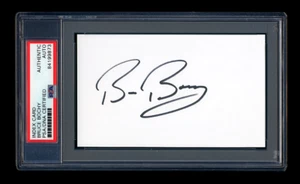 BRUCE BOCHY SIGNED INDEX CARD MINT PSA/DNA SAN FRANCISCO GIANTS WSC 2010 2012 14 - Picture 1 of 1