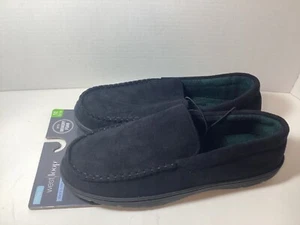 Herren Hausschuhe West Loop Mikrofaser Hausschuhe Memory Foam schwarz Medium 9/10 - Bild 1 von 6