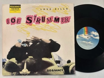 Joe Strummer - Love Kills, Sid & Nancy Soundtrack 12” Single MCA EX PROMO - Image 1 of 2