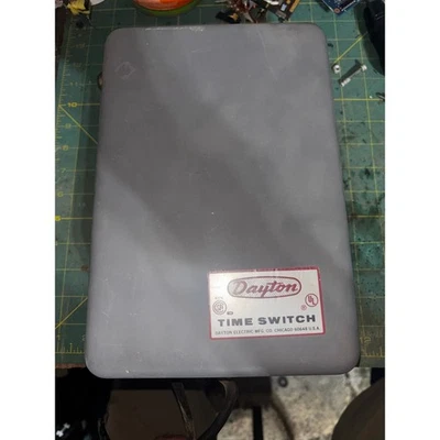 Dayton 2E214 7-Day Timer Switch Vintage Industrial Time Clock Controller 120V  - Image 1 of 4