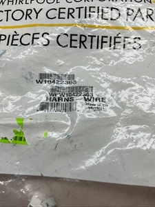 Whirlpool Refrigerator Wiring Harness Wpw10422363 - Picture 1 of 2