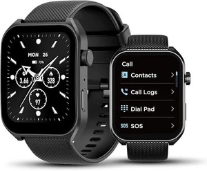 BENIO Lark 3 Smart Watch, 2.04" AMOLED, Heart Rate/Sleep Monitor, Waterproof - Picture 1 of 6