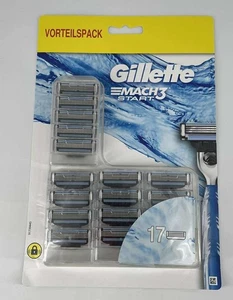 Gillette Mach3 Fusion5 Rasierklingen 17 Stück Ersatzklingen  Körperrasierer OVP - Bild 1 von 2