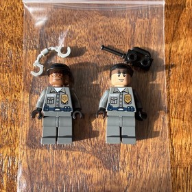 LEGO Batman 1st Edition Minifigures Arkham Asylum Security Guards 7785