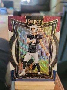 Daniel Carlson 2024 Select Tri-Color /299 Las Vegas Raiders - Picture 1 of 2
