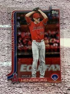 Kyle Hendricks 2025 Topps Update Clear Variation /10 Los Angeles Angels #US136 - Picture 1 of 2