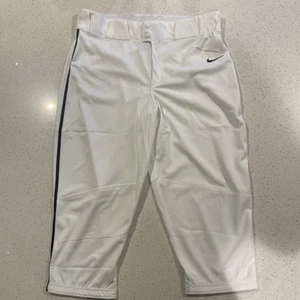 Nike Vapor Select High weiß/schwarz paspelierte Baseballhose Herren Größe L BQ9021-106 - Bild 1 von 6