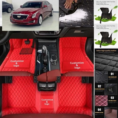 For Cadillac CTS sedan Car Floor Mats Anti-Slip Carpets Handmde Liners Foto 1 de 4