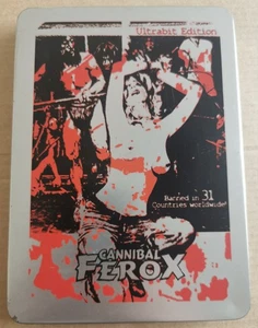 Cannibal Ferox, Limited Edition Ultrabit DVD Tin #2682/3333 w/postcards, VGC - Picture 1 of 5