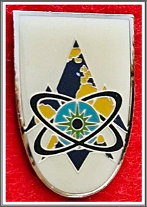 Israel Army IDF Intelligence Force Space and Satellite Center 9920 lapel pin - Picture 1 of 1