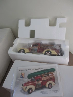 Thomas Kincaid  Rustic Retreats Collection 1940 FORD Pickup Truck Diecast Ertl - Image 1 of 4