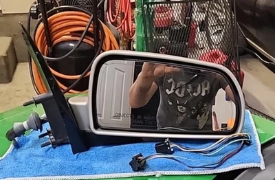 Espejo retrovisor de puerta para pasajero derecho Cadillac STS 2008 2009 2010 dorado L3937 DG OEM Foto 1 de 4