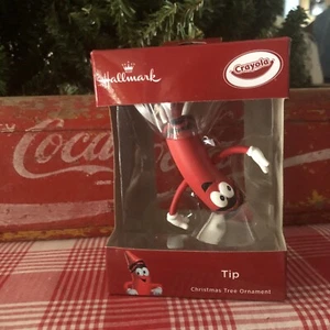 Hallmark Crayola Spitze Christbaumschmuck rot Neu im Karton - Bild 1 von 3