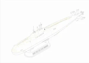 Hobbyboss 83528 - 1:3 50 Russian Navy Alfa Class Ssn- New - Picture 1 of 1