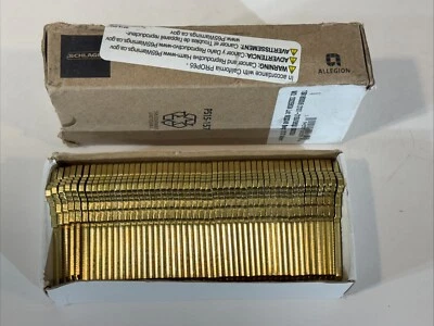 LOT OF 50 Schlage 35-100 "C" Keyway 5-Pin Key Blanks .35-100.468.C Allegion 50pk - Image 1 of 4