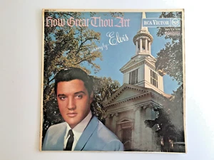 ELVIS How Great Thou Art - 1967 VINYL LP RCA VICTOR RD7867 RED SPOT MONO VG+/VG+ - Picture 1 of 6