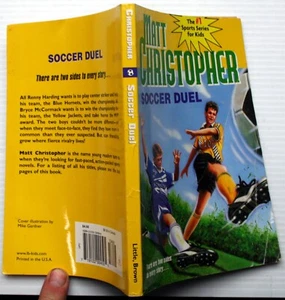 Matt Christopher SOCCER DUEL 2 sides to every story friends rivals competitors - Picture 1 of 2