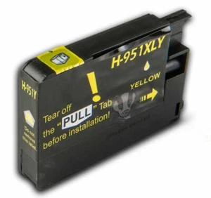 Cartuccia di inchiostro giallo non OEM H-951XL Badger Inks per sostituire HP951XL - Foto 1 di 1